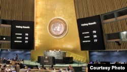 Votación en la ONU por Crimea 