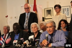 El presidente de la Asociación de Veteranos de Bahía Cochinos (Brigada 2506), Humberto Díaz-Argüelles.