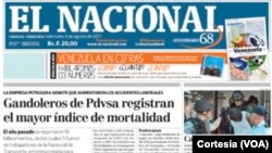 El Nacional, diario de Venezuela.