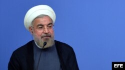 El presidente iraní, Hassan Rouhani en foto de archivo