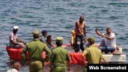 Pescadores furtivos capturados Cuba