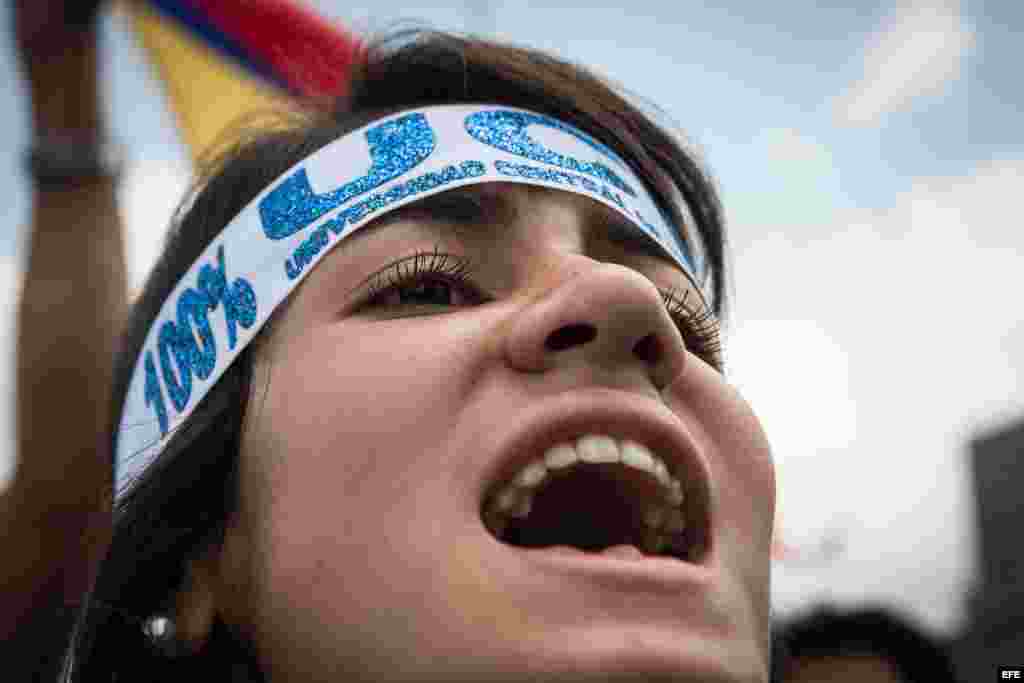Los estudiantes de educación superior venezolanos se tomaron la ciudad para exigir reivindicaciones para las instituciones que se encuentran en paro. 