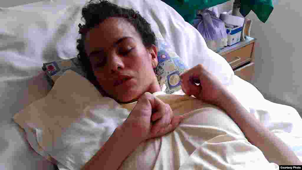 La joven actriz Patricia Ramírez permanece en estado vegetativo en un hospital cubano. (Foto Facebook)