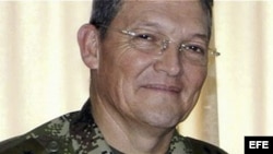 Rubén Darío Alzate, comandante de la Fuerza de Tarea Titán, secuestrado en el departamento del Chocó por las FARC.