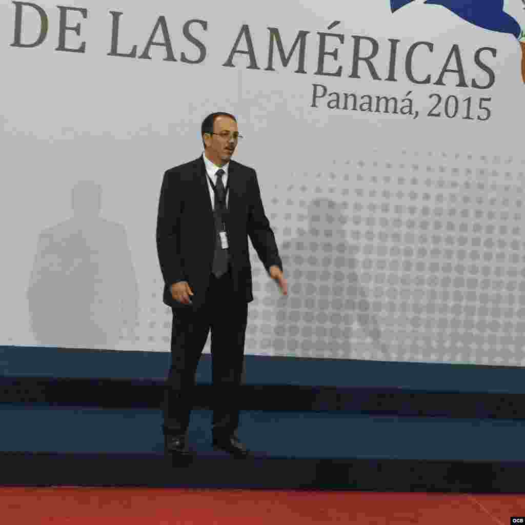 Alejandro Castro Espín, miembro de la delegación cubana que se reunió con Obama.