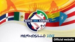 Logo de la serie del Caribe celebrada en Hermosillo