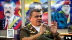 Ministro de defensa de Venezuela, General Vladimir Padrino López.
