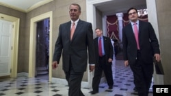 El Presidente de la Cámara de Representantes, John Boehner