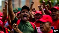 Seguidores del régimen de Maduro