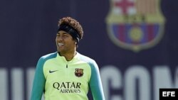 El jugador del FC Barcelona Neymar Jr.