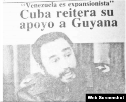 Declaraciones de Fidel Castro sobre el Esequibo