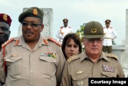 Visita a Cuba del General Shoke en el 2013