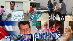 Entregan 10 mil nuevas firmas del Proyecto Varela en sede nacional del Poder Popular