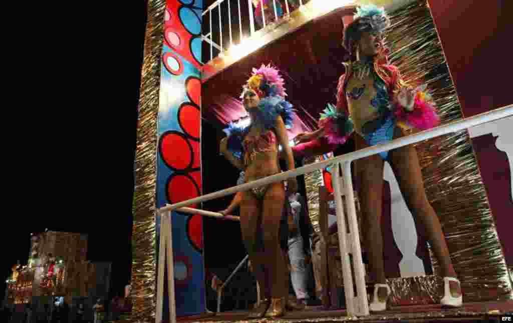 Las celebraciones del tradicional Carnaval de La Habana.