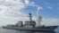  Fotografía facilitada por la Marina de EE.UU. del destructor USS Preble (DDG 88) durante el lanzamiento de un misil tomahawk en una zona de maniobras