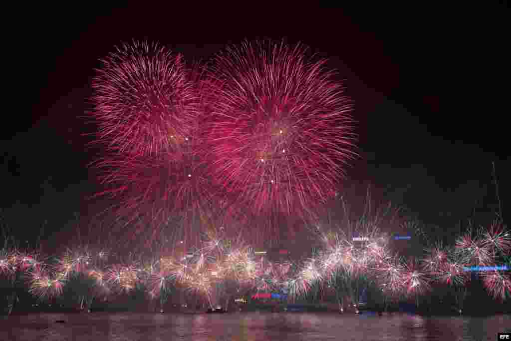 Celebraciones de año nuevo - Hong Kong