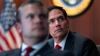 El secretario de Estado, Marco Rubio, en la Sala de Situaciones de la Casa Blanca, el sábado 21 de junio de 2025. (Foto oficial de la Casa Blanca por Daniel Torok)
