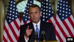 El presidente de la Cámara de Representantes de EE.UU., el republicano John Boehner