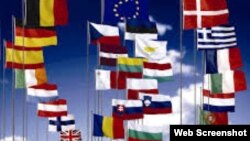 Unión Europea, países miembros. Afiche.