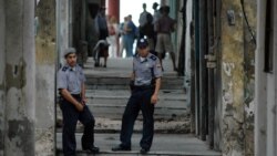 Opositores bajo vigilancia policial durante jornada del 1 de mayo