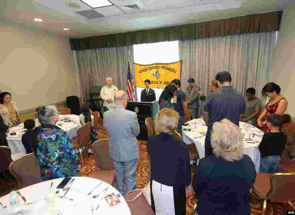 Vista General del evento del Día del Periodista celebrado en el Hotel Inter Continental de la Ciudad del Doral. Foto Roberto Koltun OCB Staff.