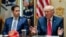 Presidente de EEUU, Donald Trump, y secretario de Estado, Marco Rubio, en una imagen de archivo