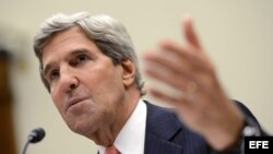 El secretario de Estado de Estados Unidos, John Kerry