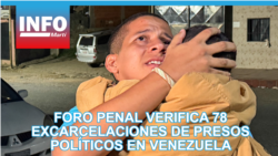 Foro Penal verifica 78 excarcelaciones de presos políticos en Venezuela