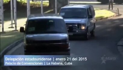 Llega delegación estadounidense a Cuba