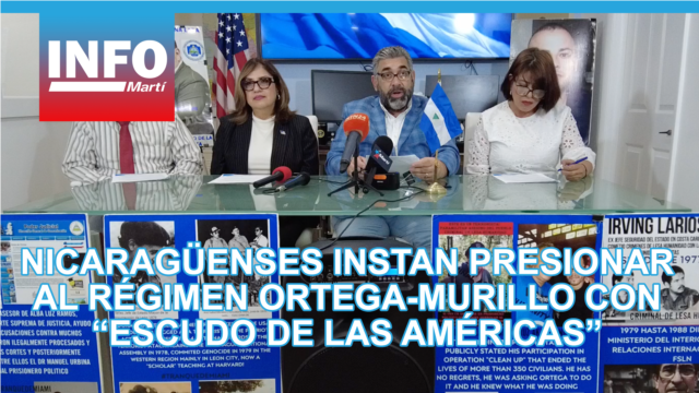 Exilio nicaragüense insta a presionar al régimen Ortega-Murillo - marzo 14, 2026