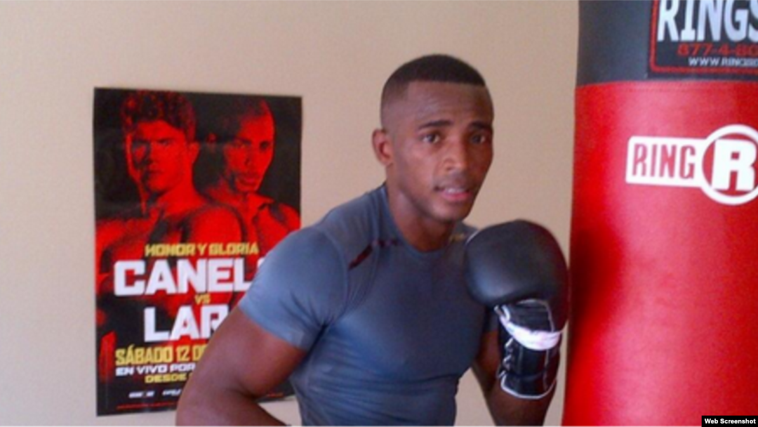 El boxeador cubano superwelter, Erislandy Lara.