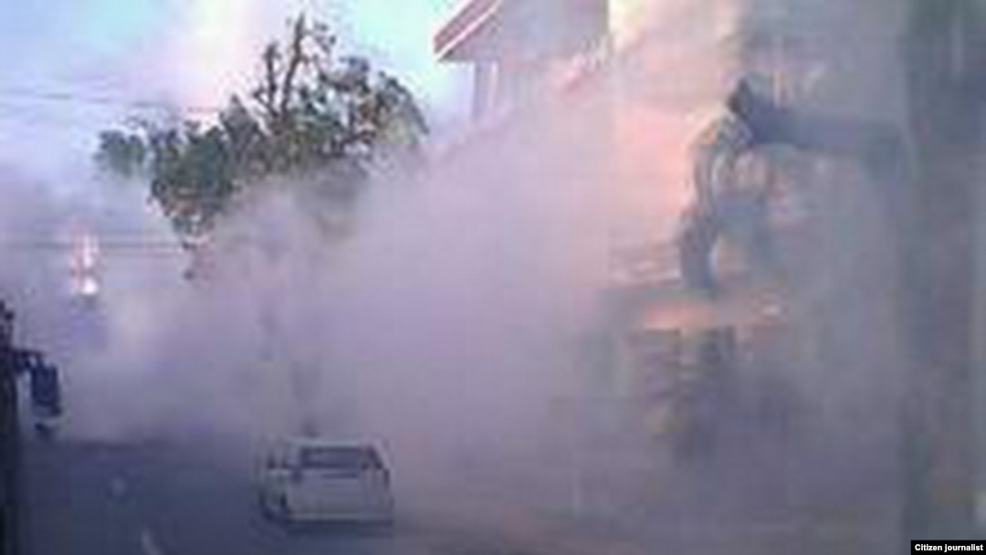 Fumigación en La Habana para exterminar focos de aedes aegypti
