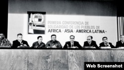 Conferencia Tricontinental, La Habana, enero de 1966
