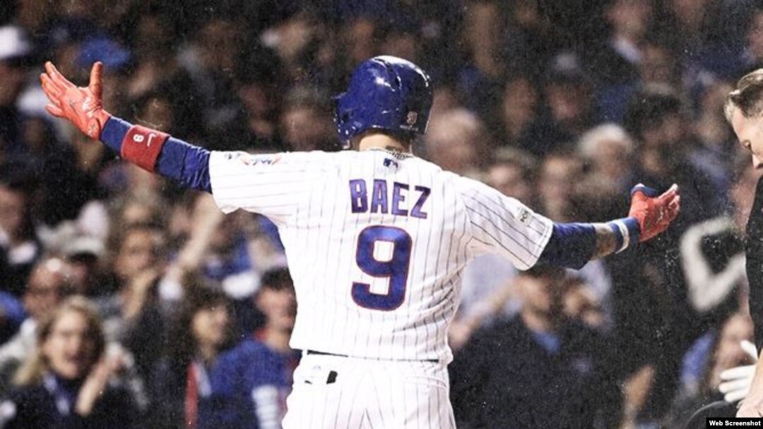 El puertorriqueño Javier Báez conectó dos jonrones.