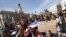 Cubanos protestan en Madrid