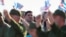 “El Cangrejo” nieto de Raúl Castro en un acto en apoyo a su abuelo, luego de ser declarado prófugo de la justicia de EEUU.