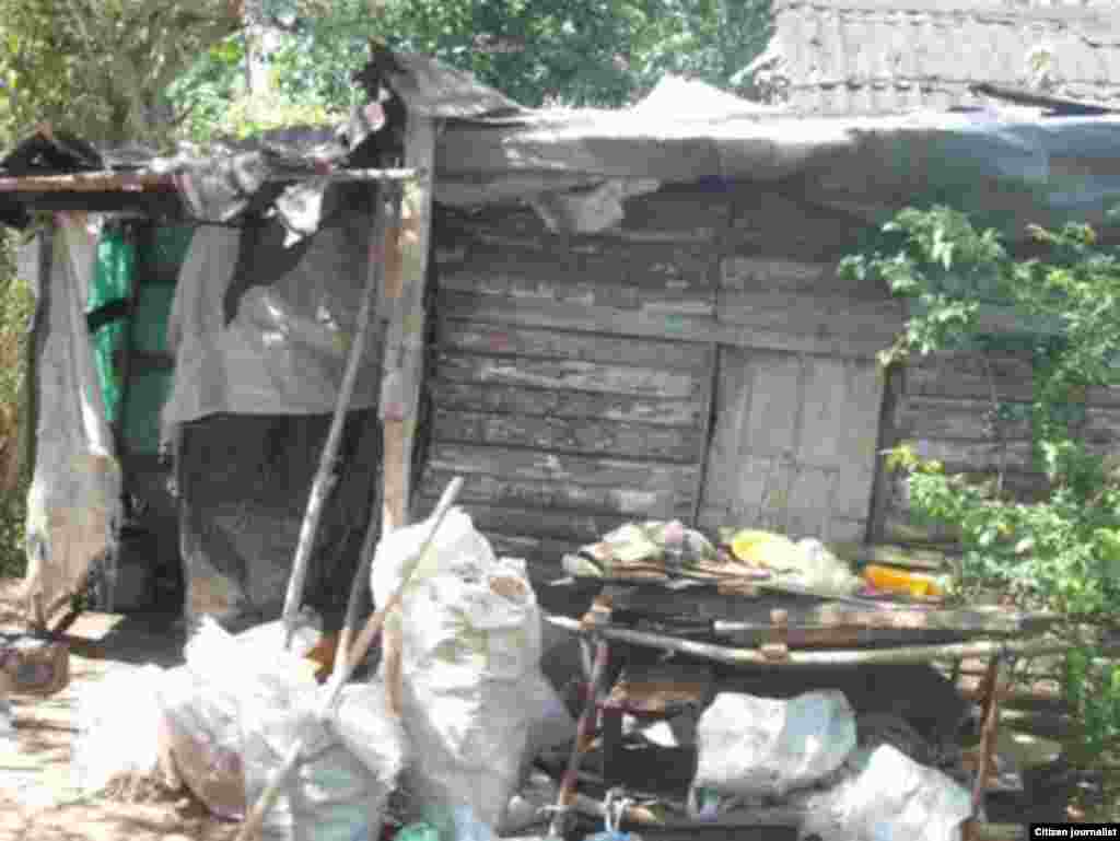 Barrio Angola en Camagüey antes del desalojo.