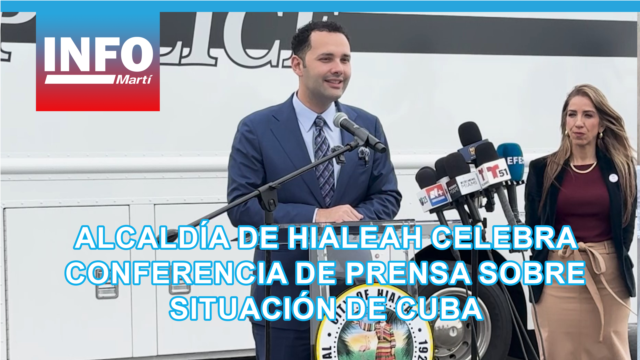 Alcaldía de Hialeah celebra conferencia de prensa sobre situación de Cuba - febrero 05, 2026