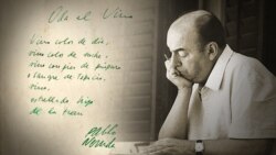 "Las patas verdes de mi mortal caligrafía..."