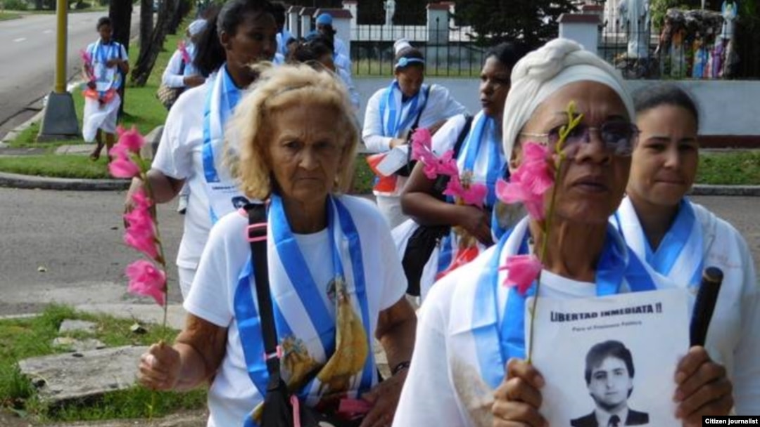 Damas Marchas Reporta Cuba domingo 17 de enero Foto Angel Moya