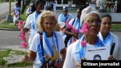 Damas Marchas Reporta Cuba domingo 17 de enero Foto Angel Moya