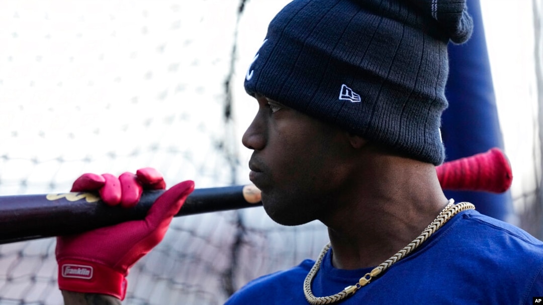 Jorge Soler. (AP Photo/Brynn Anderson)