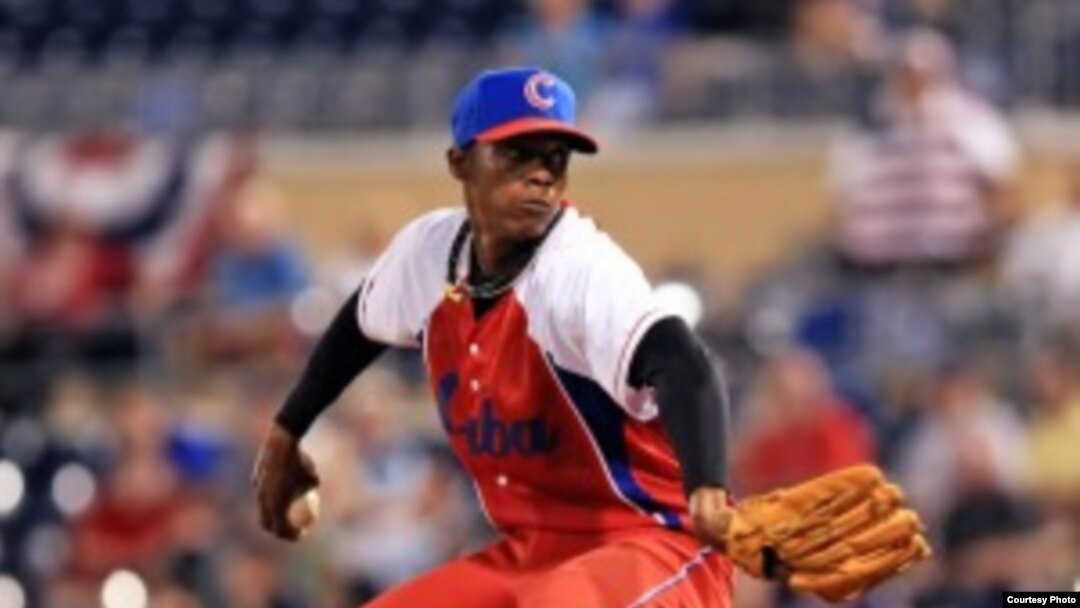 El lanzador cubano, Raicel Iglesias