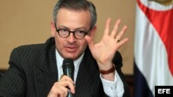 El canciller costarricense, Manuel González. EFE