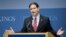  Archivo - Marco Rubio en el instiruro de Brookings, Washington. 