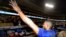 El jugador de los Dodgers de Los Ángeles, Yasiel Puig . 