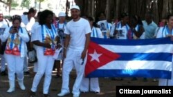 Damas de Blanco dedican marcha a todos los presos polítocos