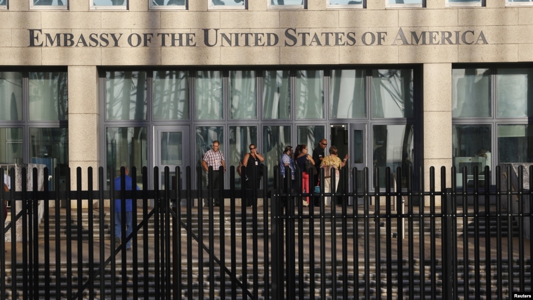 Embajada de Estados Unidos en Cuba. 
