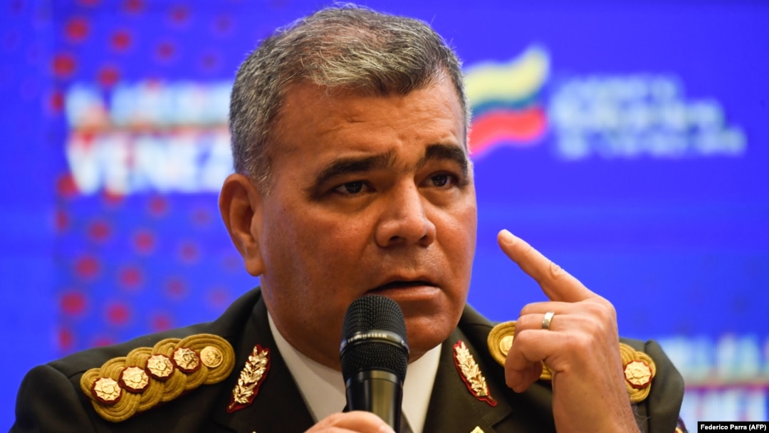 El ministro de Defensa de Venezuela, Padrino López, el 11 de enero de 2021