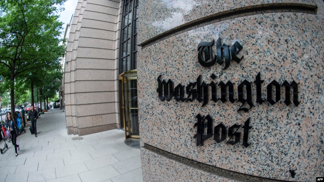 El edificio de The Washington Post en Washington DC. Eric BARADAT / AFP